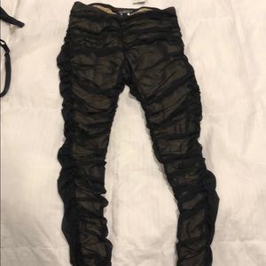 Mesh Kim Kardashian pants